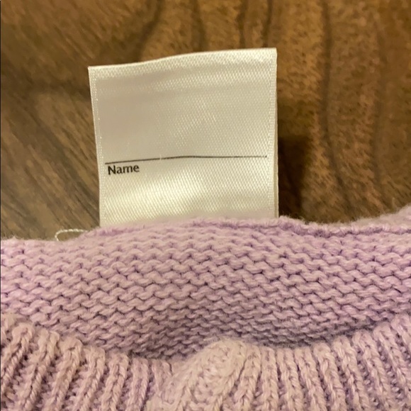 Hanna Andersson Cardigan Sweater, Purple, Size 80 - Picture 6 of 7